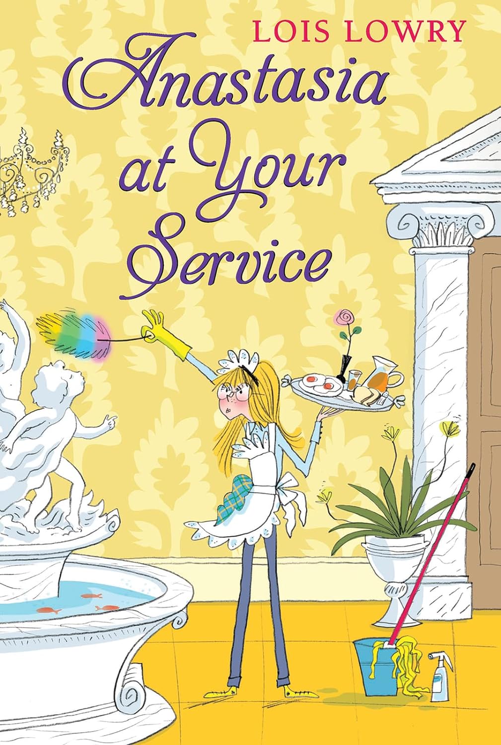 Anastasia At Your Service by Lois Lowry, book cover