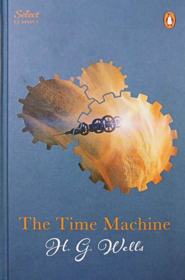 The Time Machine by H. G. Wells, book cover
