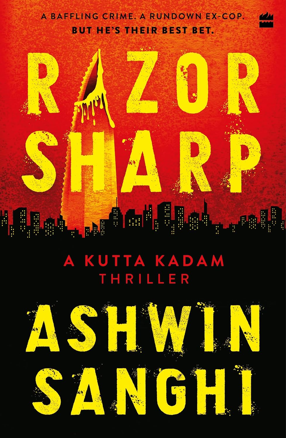 Razor Sharp - A Kutta Kadam Thriller by Ashwin Sanghi, book cover