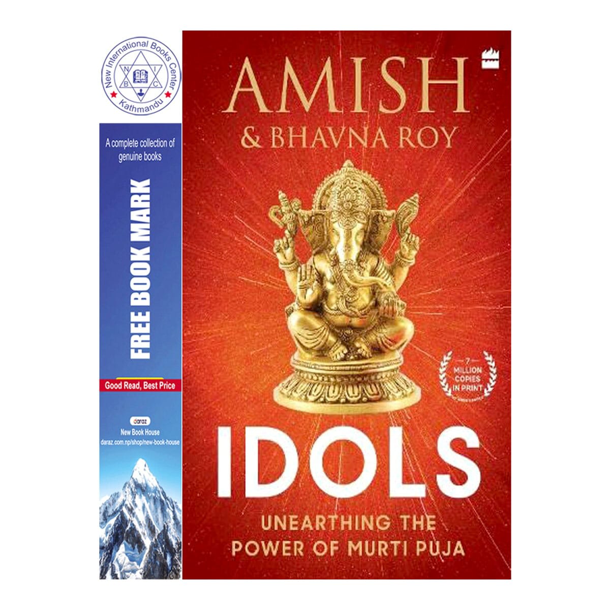 Idols : Unearthing the Power of Murti Puja by AMISH. BHAVNA ROY. TRIPATHI, book cover