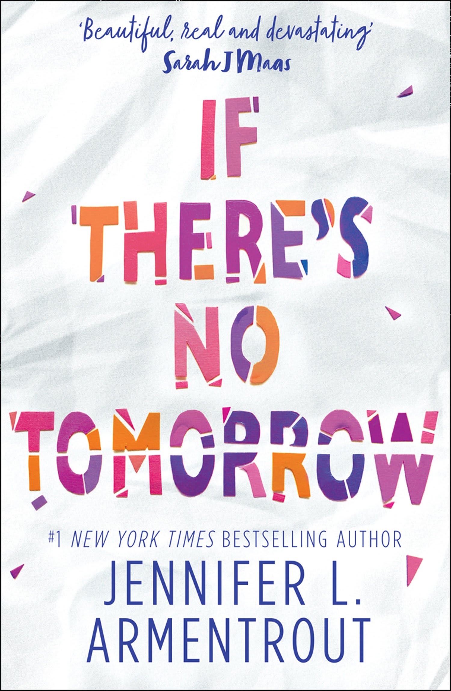 If There’s No Tomorrow by Jennifer L. Armentrout, book cover