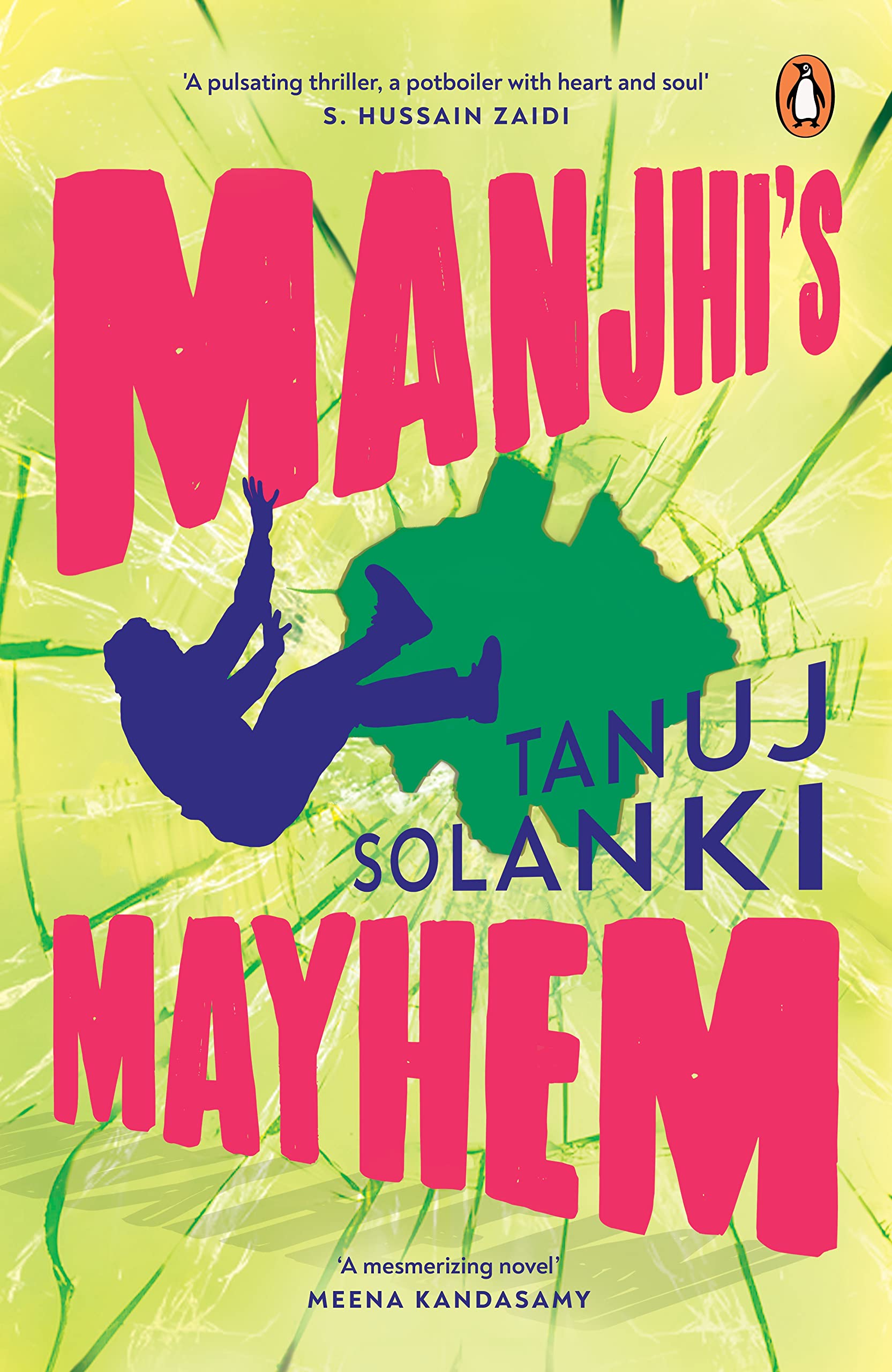 Manjhi's Mayhem by Tanju Solanki, book cover