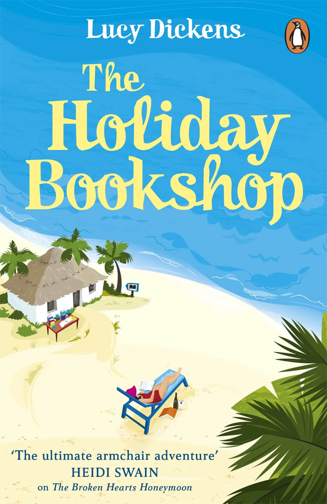 The Holiday Bookshop by Lucy Dickens, book cover