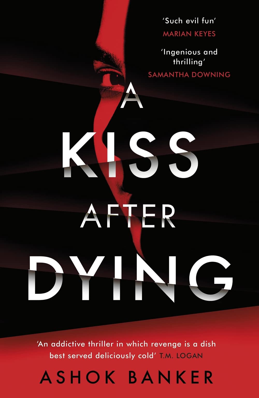A Kiss After Dying by Ashok Banker, book cover
