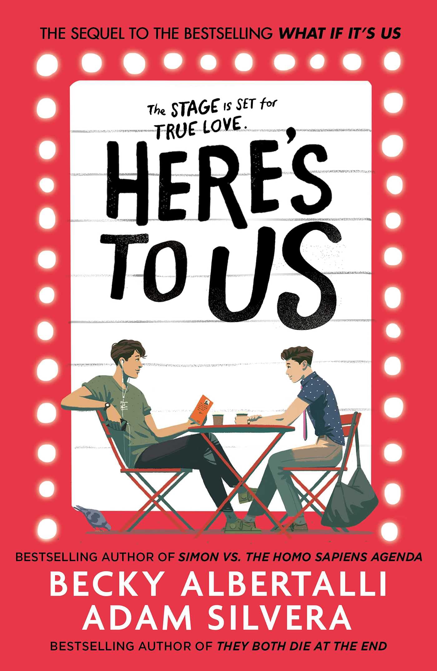 Here's To Us by Becky Albertalli, book cover