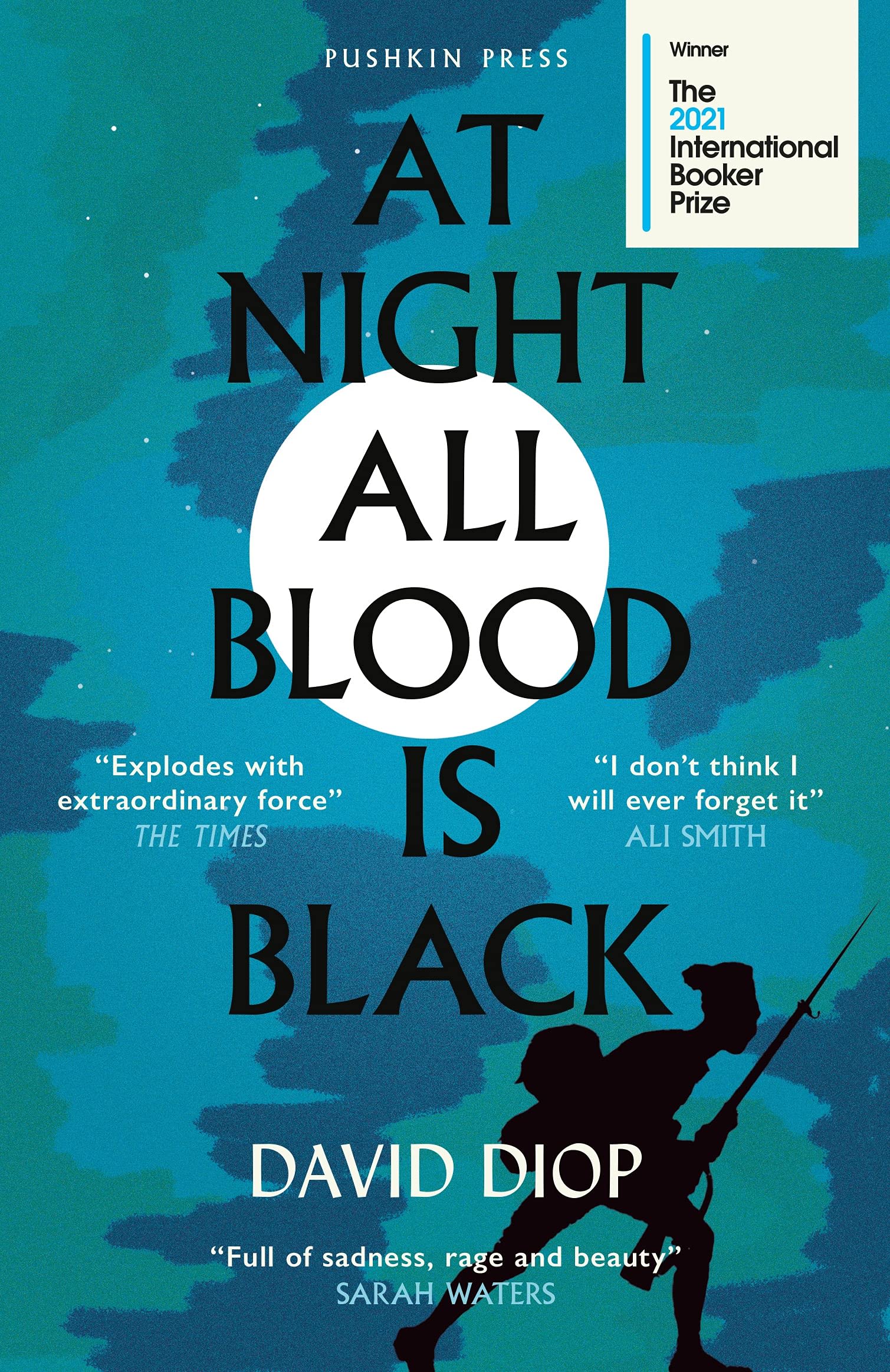 At Night All Blood is Black by David Diop, book cover