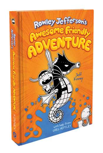 Awesome Friendly Adventure by Rowley Jeffersons, book cover