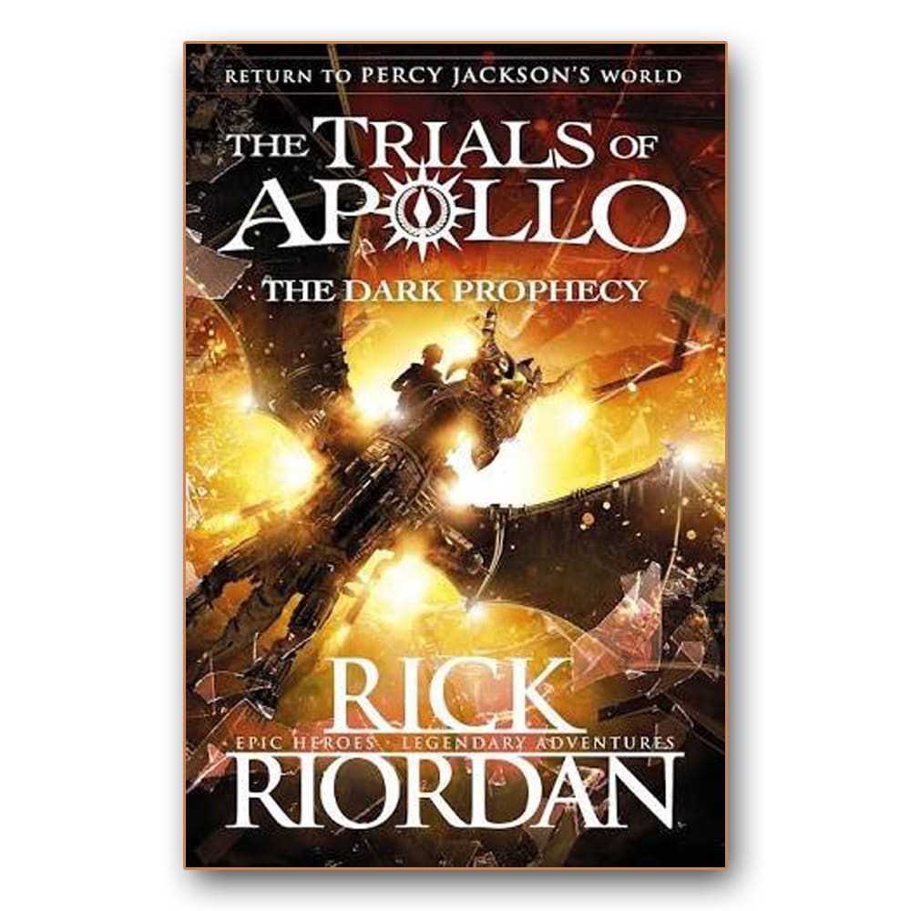 The Trials of Apollo (Book 2)- The Dark Prophecy by Rick Riordan, book cover