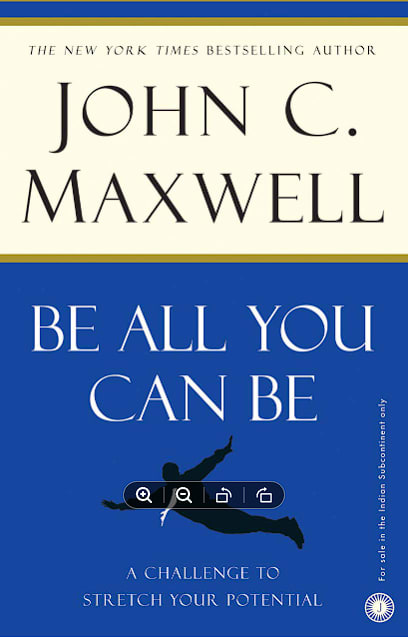 Be All You Can Be by John C. Maxwell, book cover