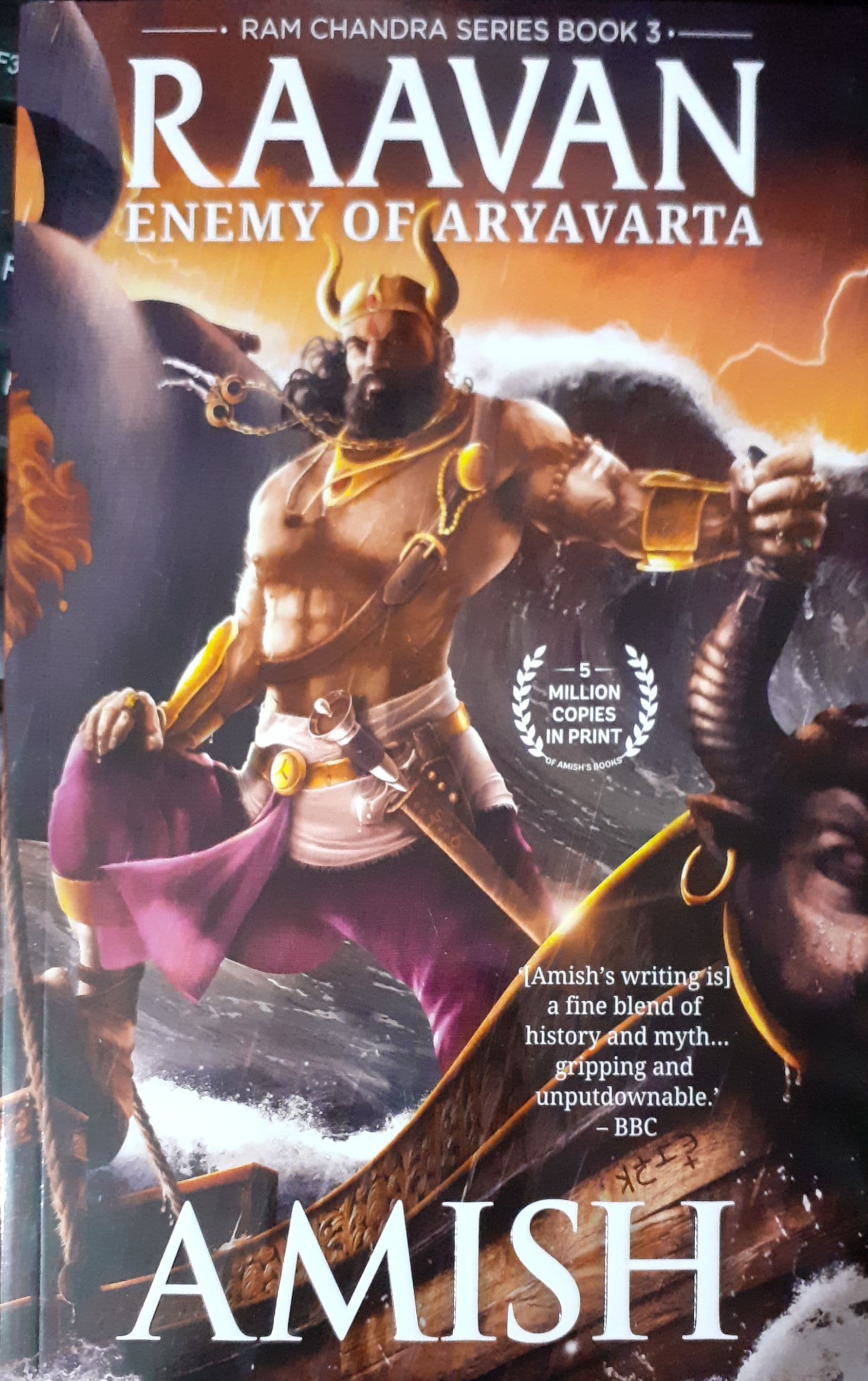 Ravan Enemy Of Aryavarta by Amish, book cover