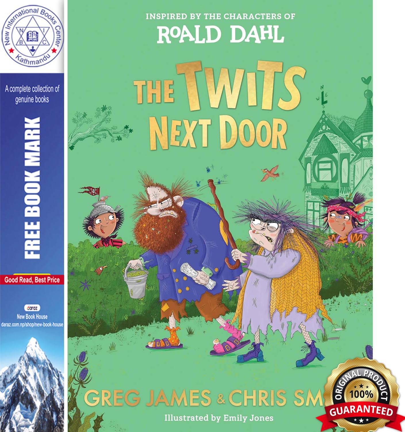 The Twits Next Door by Greg James, book cover