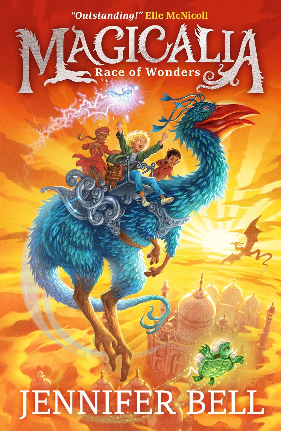 Magicalia: Race of Wonders by Jennifer Bell, book cover
