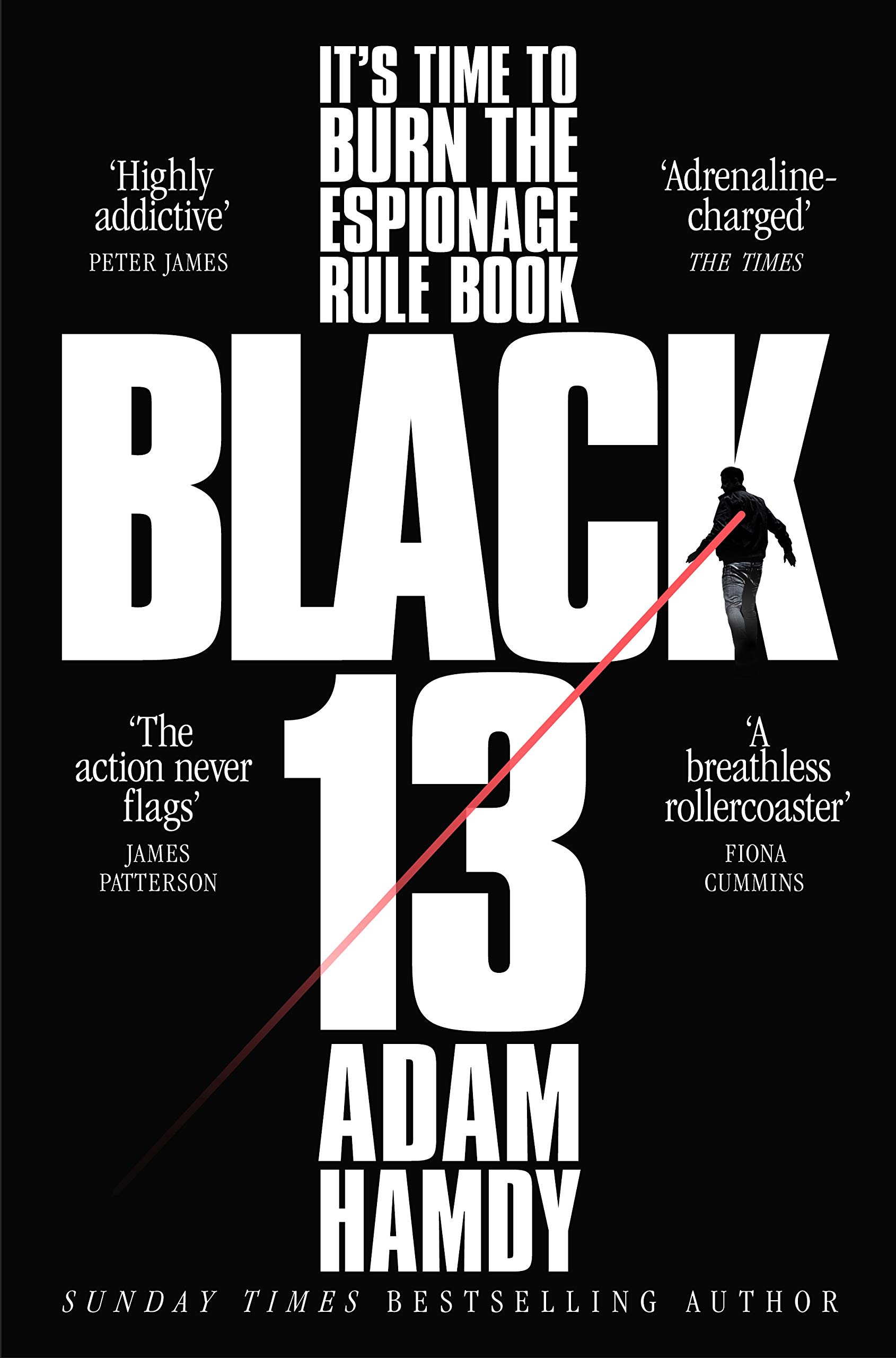 Black 13 by Adam Hamdy, book cover