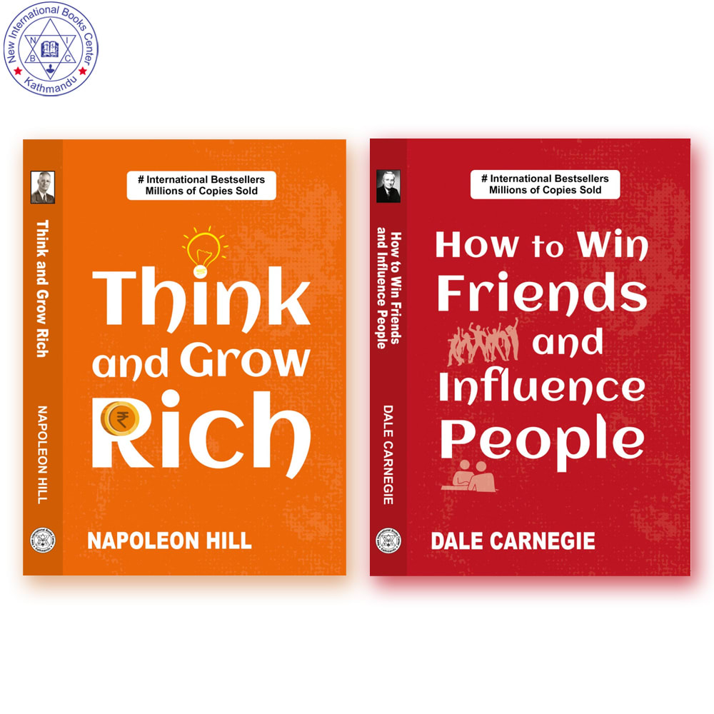 New International Books Center Buy 1 Get 1 : Think And Grow Rich & How To Win Friends And Influence People by Unknown, book cover