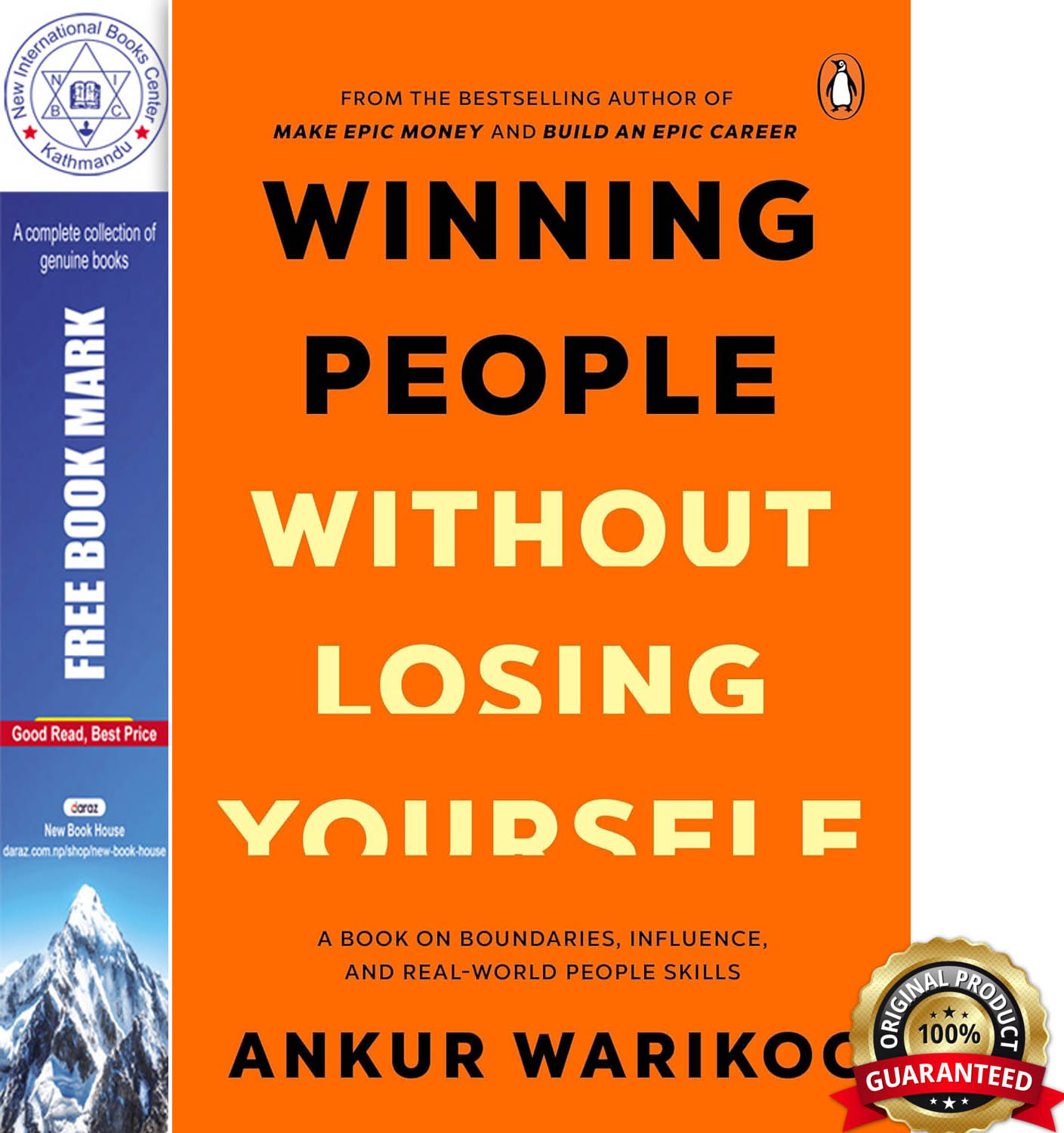 Winning People Without Losing Yourself by Ankur Warikoo, book cover