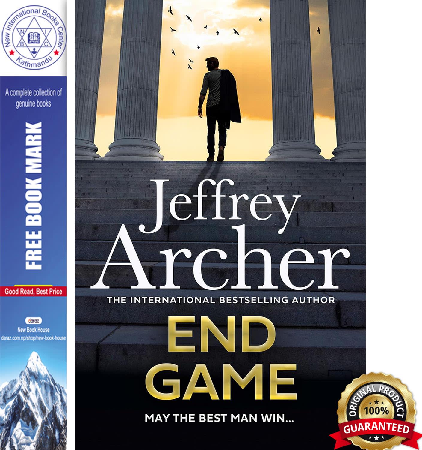 End Game by Jeffrey Archer : The ultimate race against time is about to begin in the explosive new thriller from the Sunday Times bestselling author, book cover