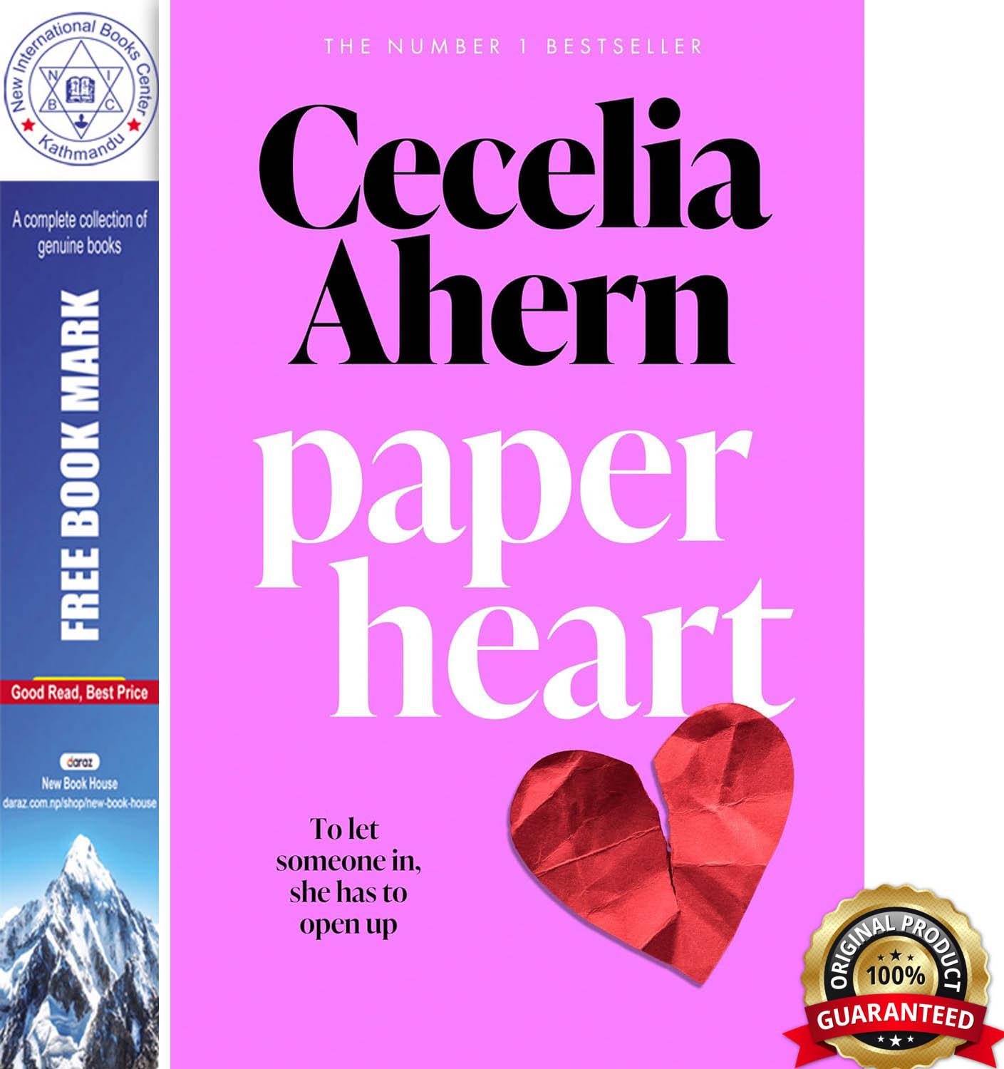 Paper Heart by Cecelia Ahern, book cover
