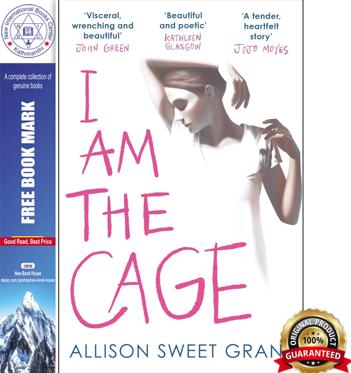 I Am The Cage by Allison Sweet Grant, book cover
