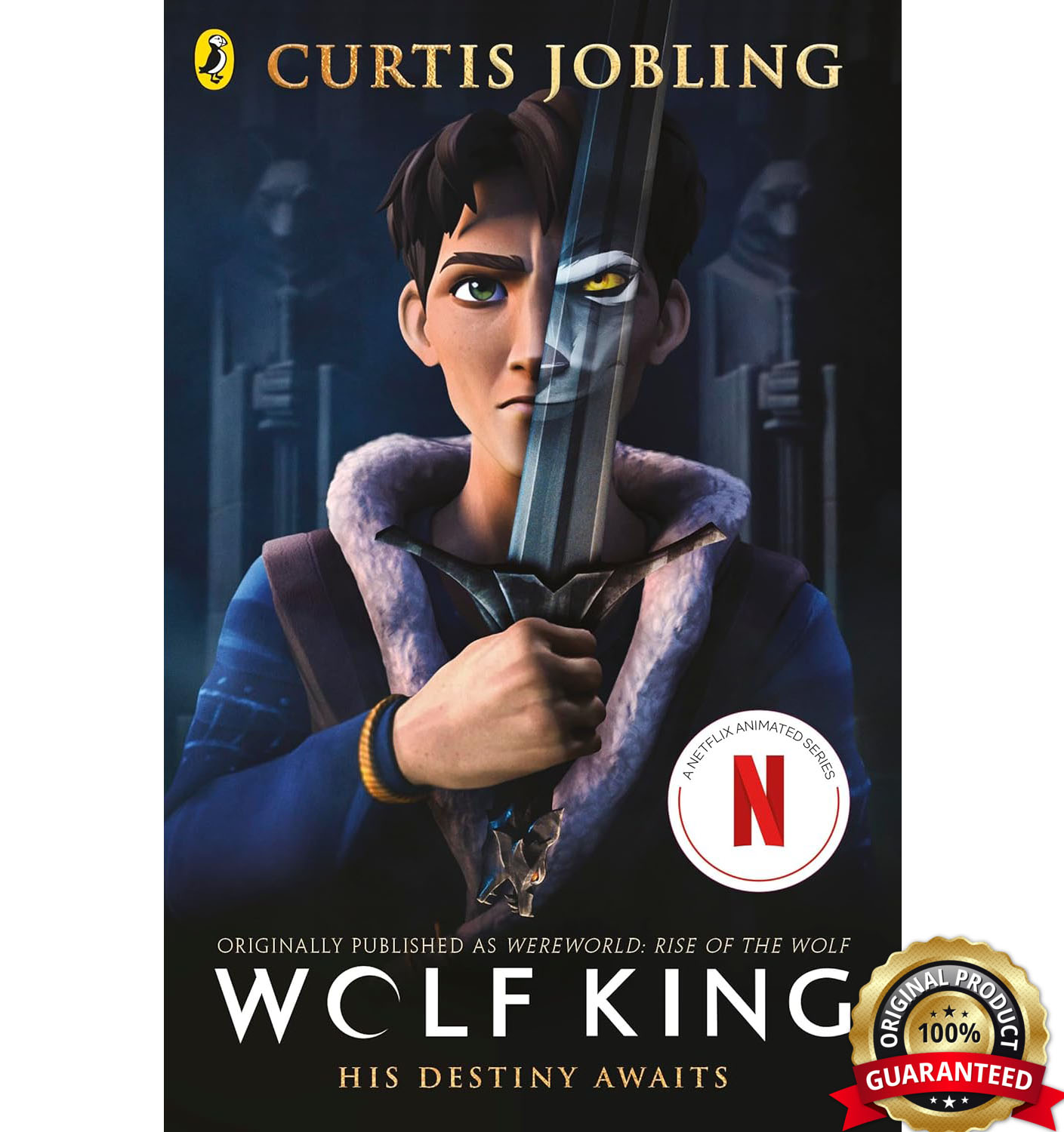 Wolf King by Curtis Jobling, book cover