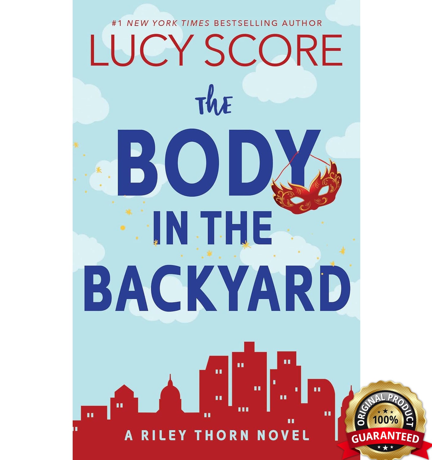 The Body in the Backyard by Lucy Score, book cover