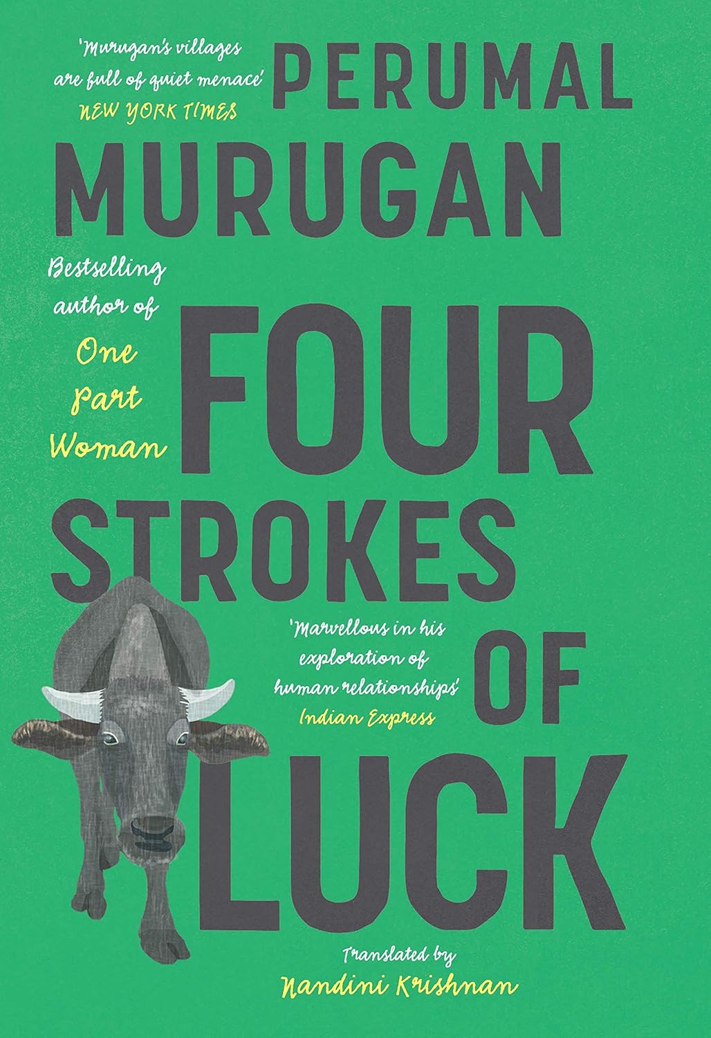 Four Strokes Of Luck by Perumal Murugan, book cover