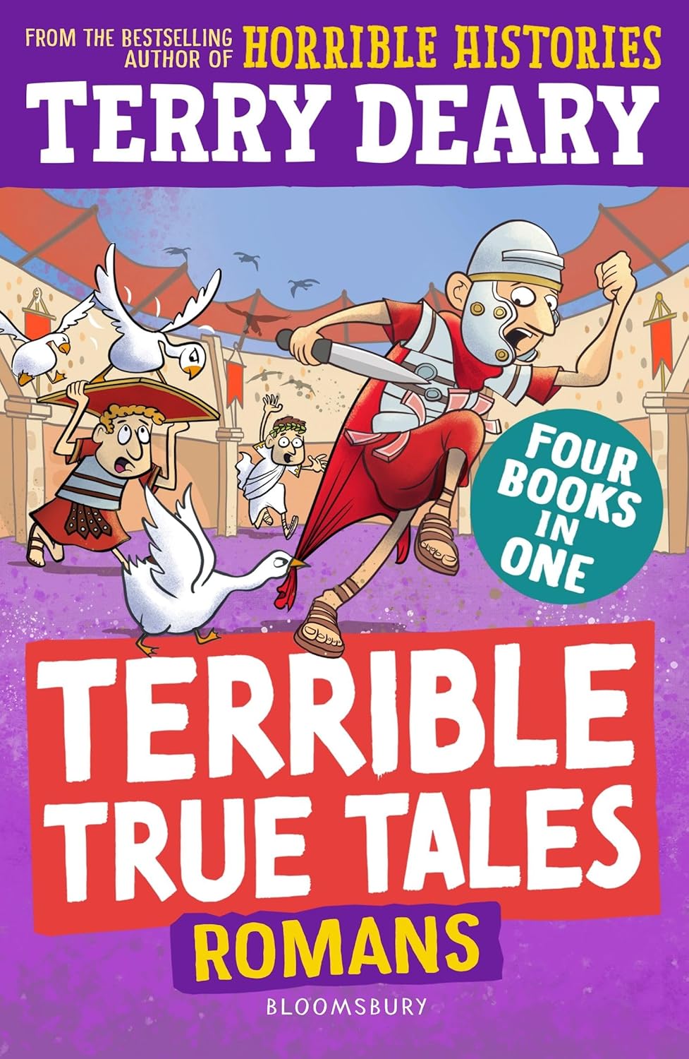 Terrible True Tales : Romans by Terry Deary, book cover