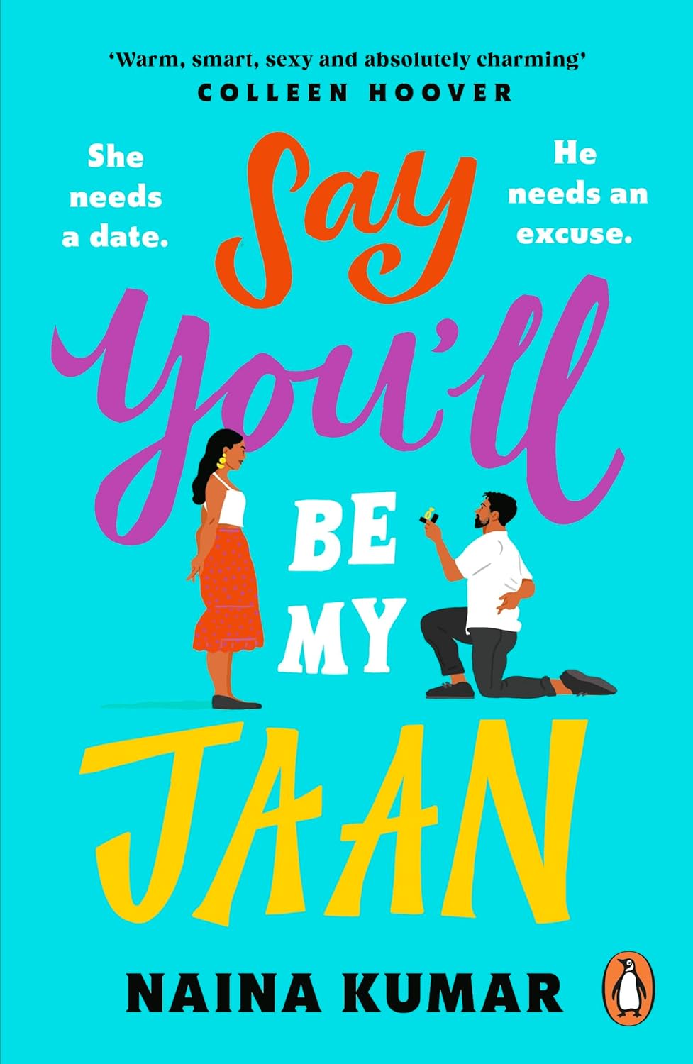 Say You'll Be My Jaan by Naina Kumar, book cover