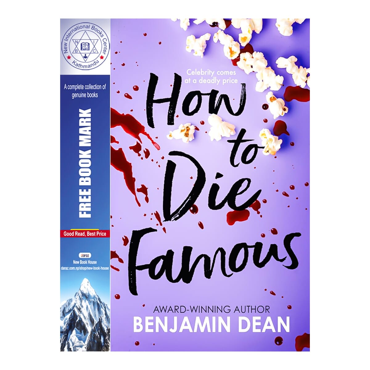 How To Die Famous by Benjamin Dean, book cover