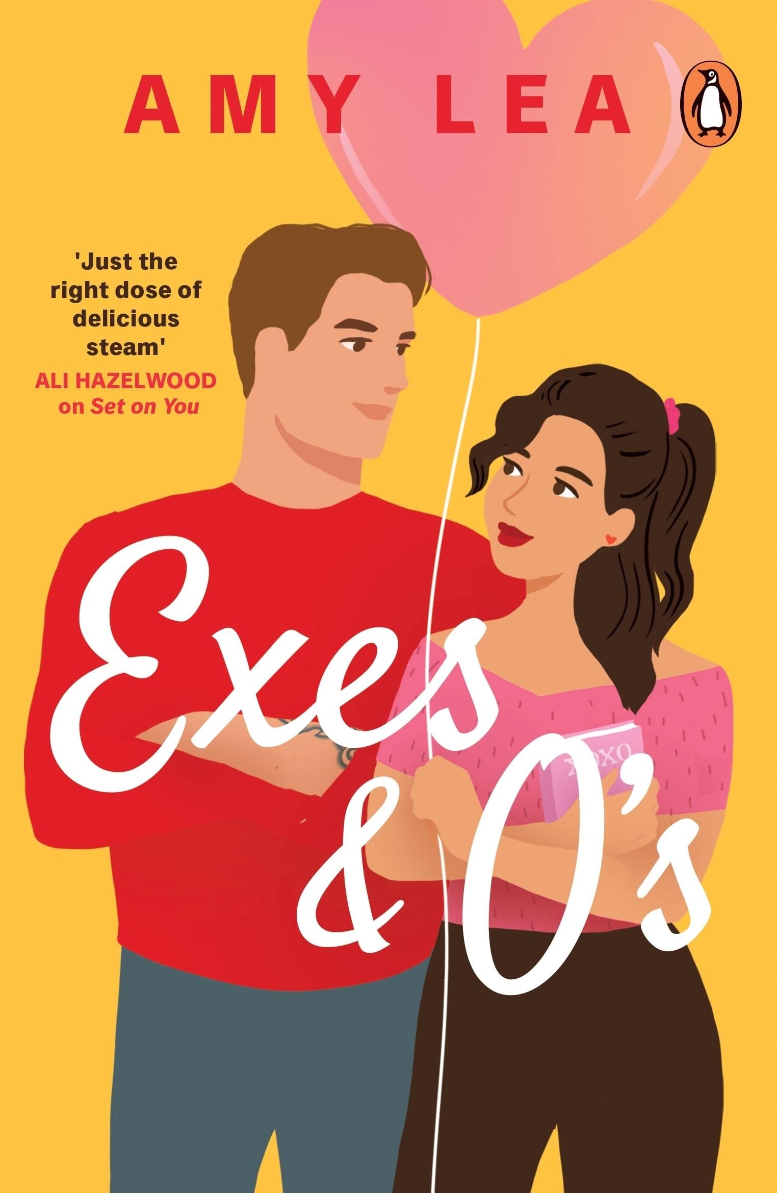 Exes and O's by Amy Lea, book cover