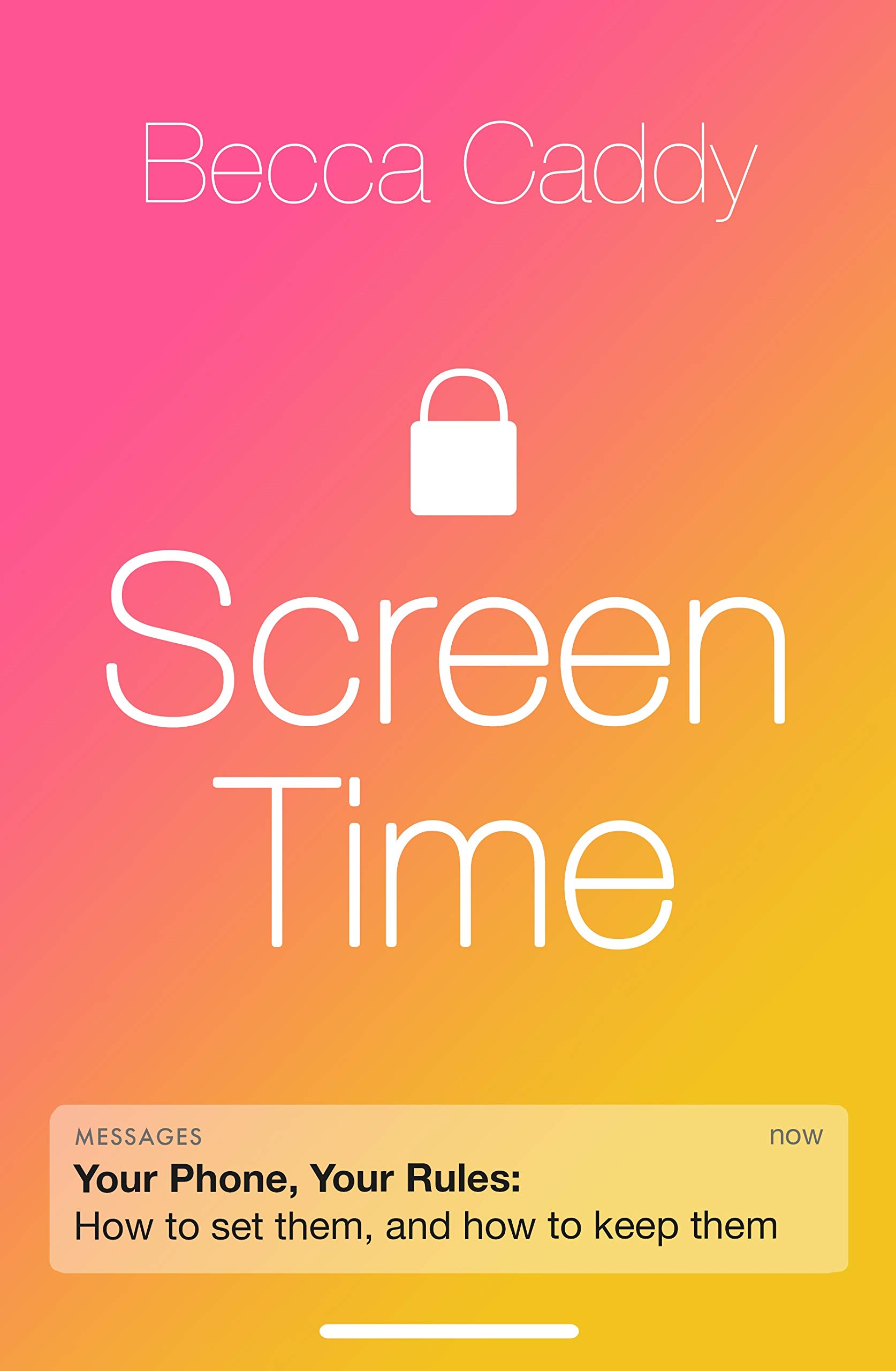 Screen Time by Becca Cady, book cover