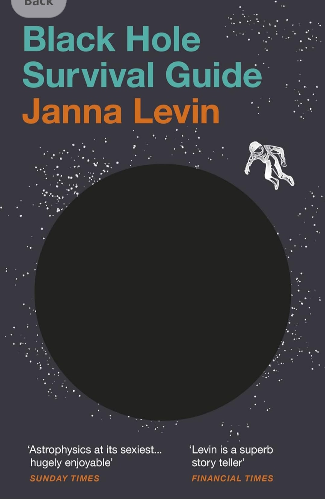 Black Hole Survival Guide by Janna Levin, book cover