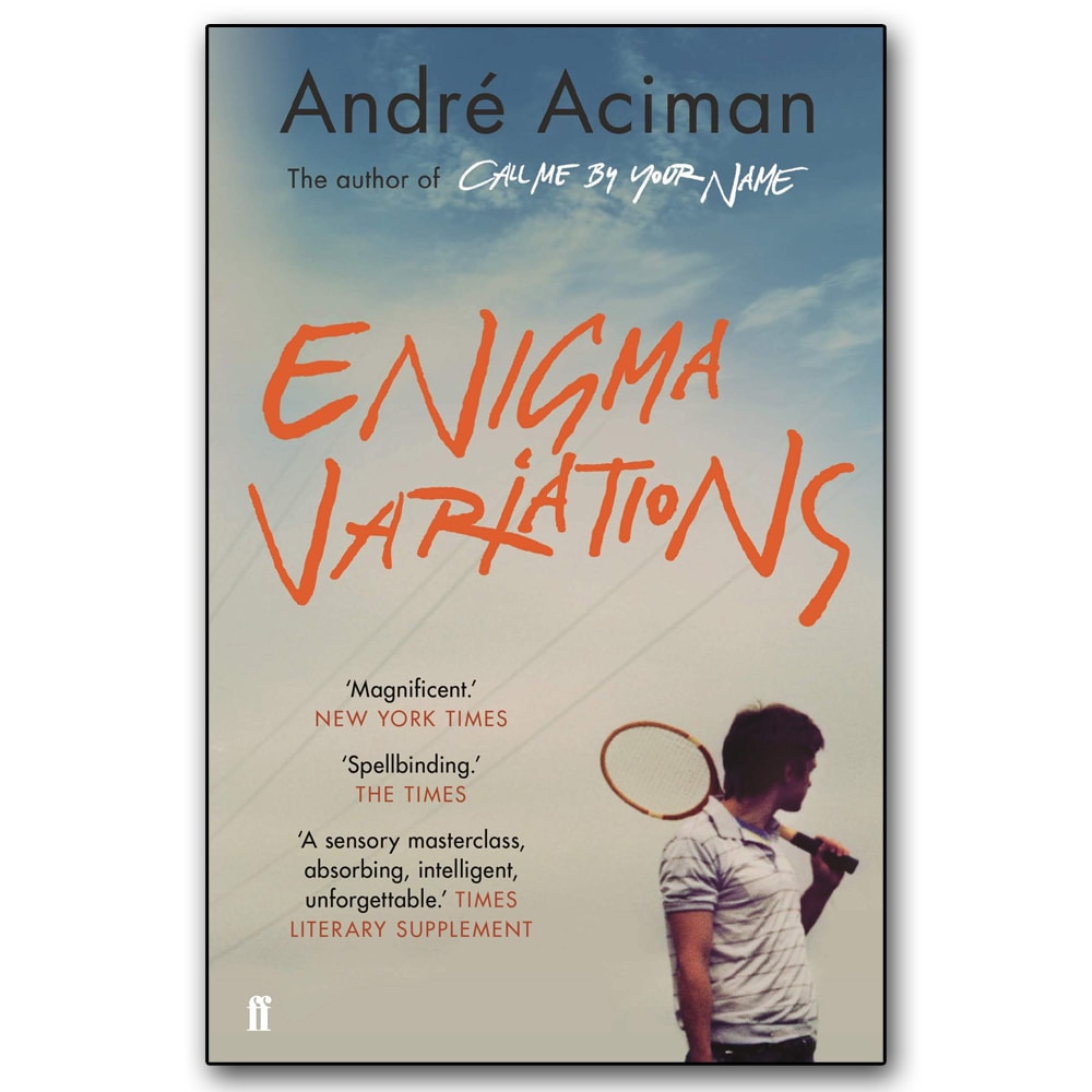 Enigma Variations by Andre Aciman, book cover