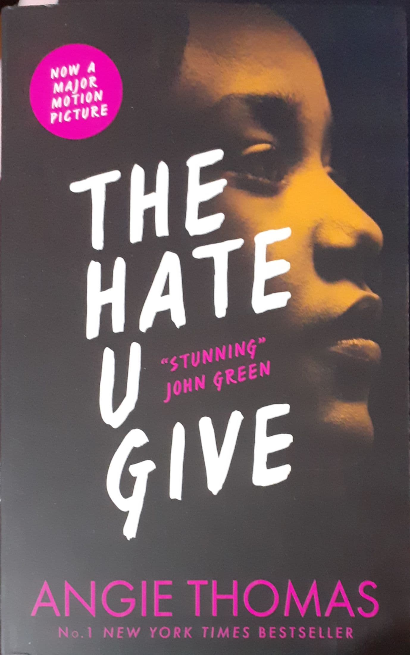The Hate U Give by Angie Thomas, book cover