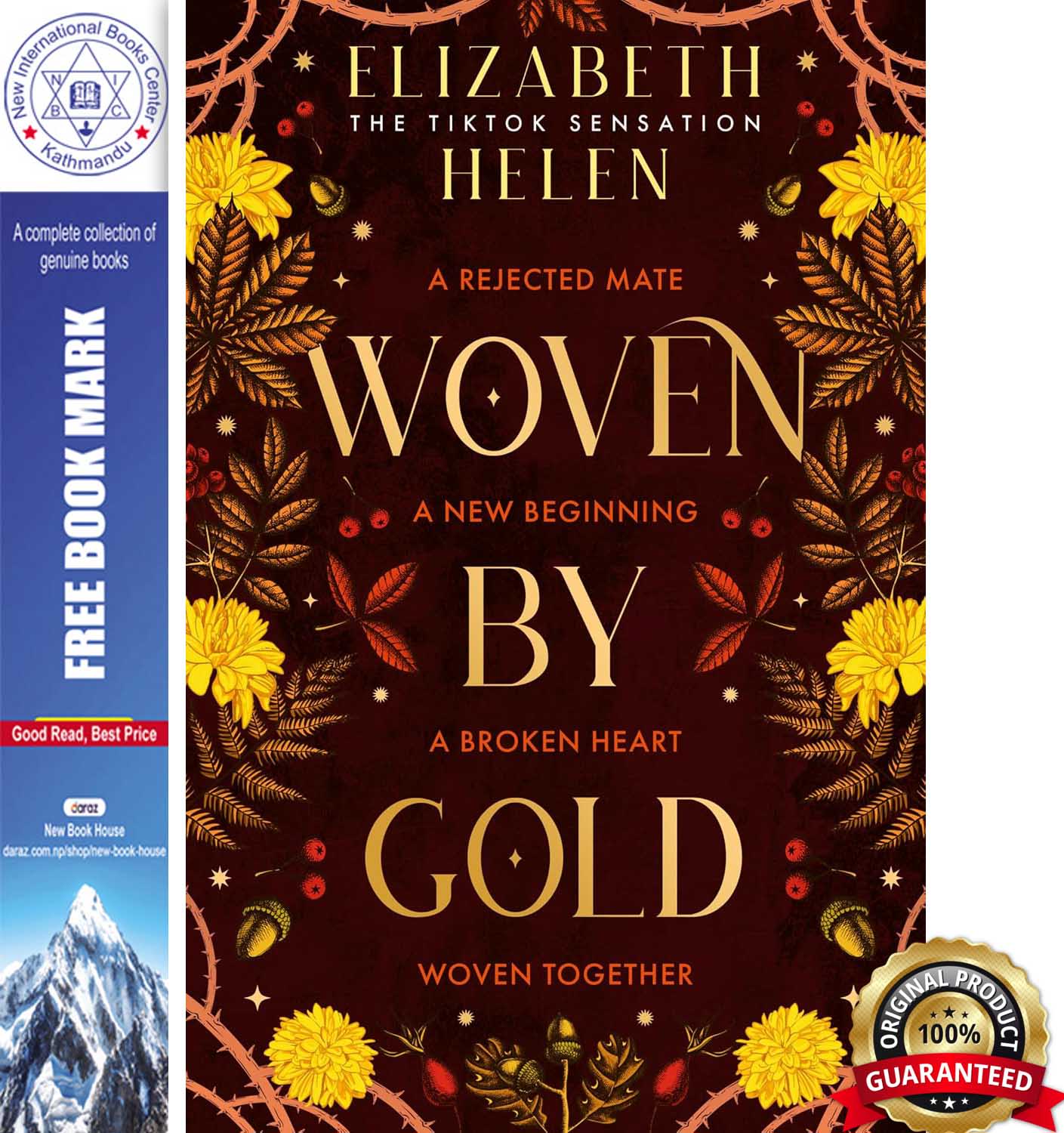 Woven by Elizabeth Helen, book cover
