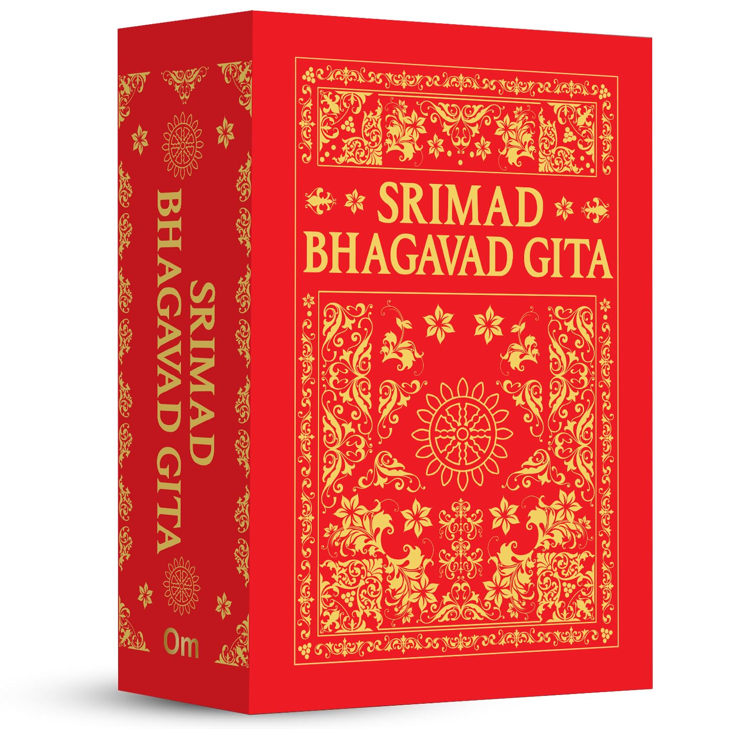 Srimad Bhagavad Gita (Deluxe Hardbound English Edition) Holy Book | Spiritual Insights | Timeless Wisdom | Spiritual Guide to Self-Realization | Spirituality by Unknown, book cover