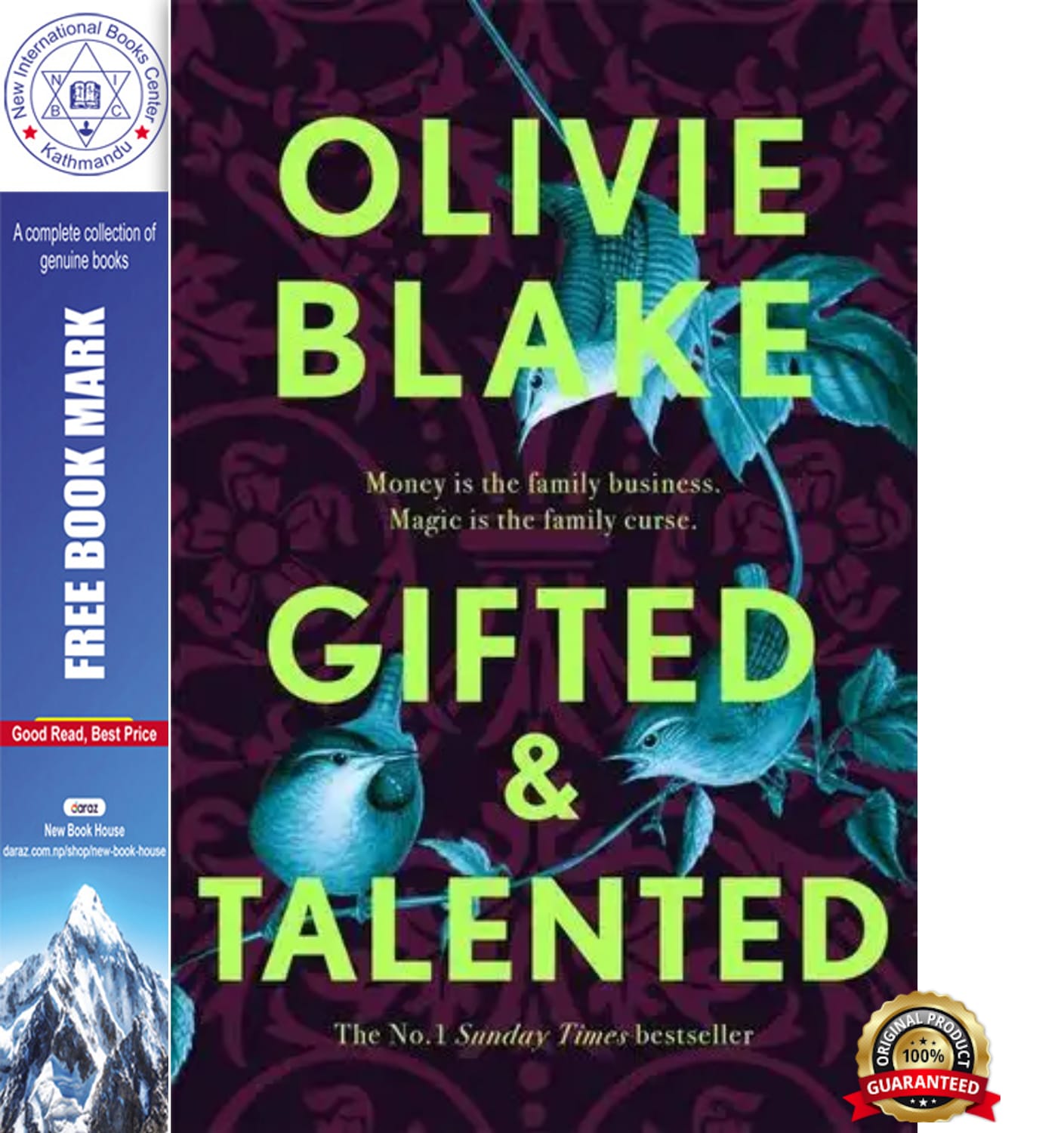 Gifted & Talented by Olivie Blake, book cover