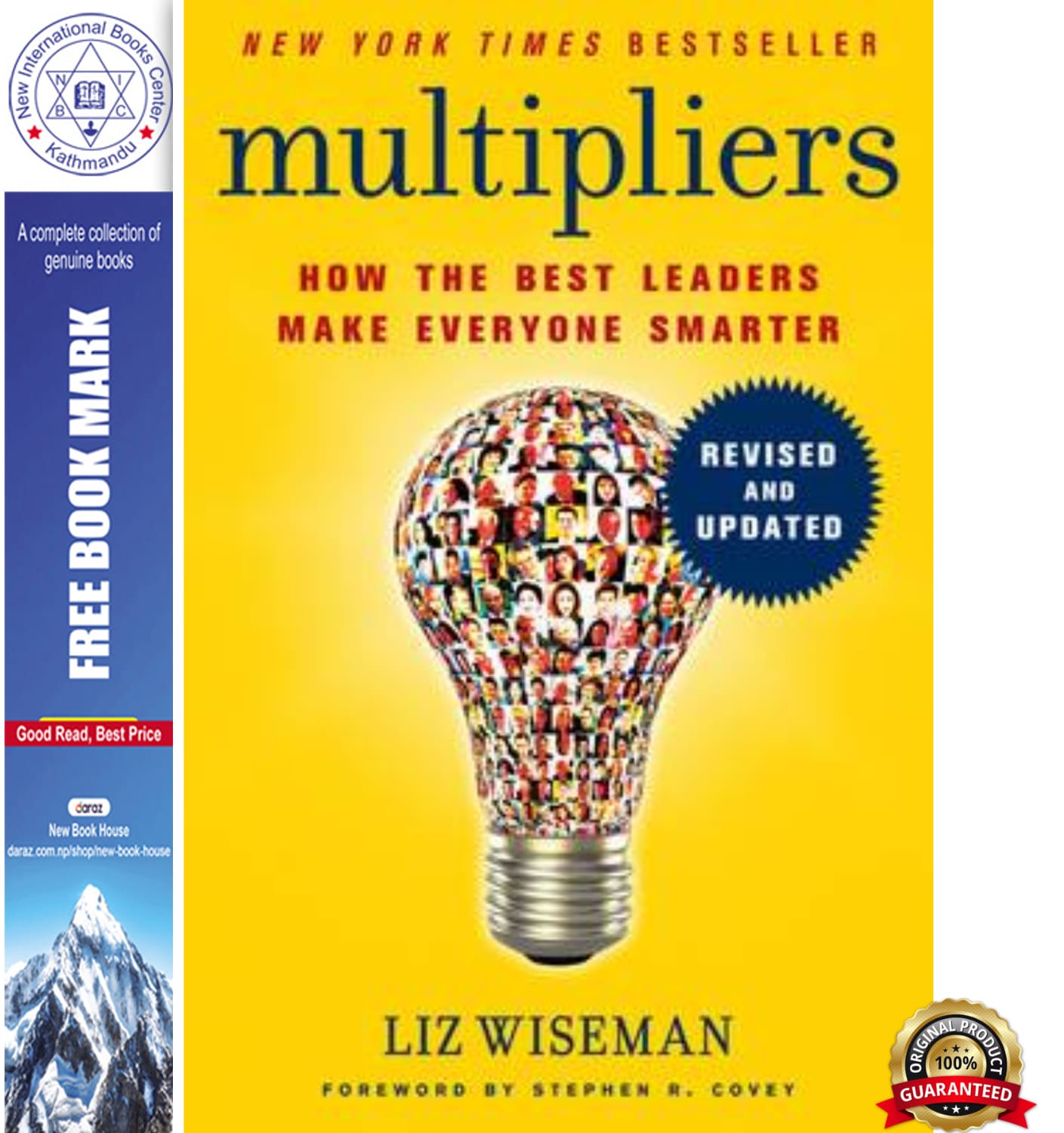 Multipliers: How the Best Leaders Make Everyone Smarter Book by Greg McKeown and Liz Wiseman, book cover