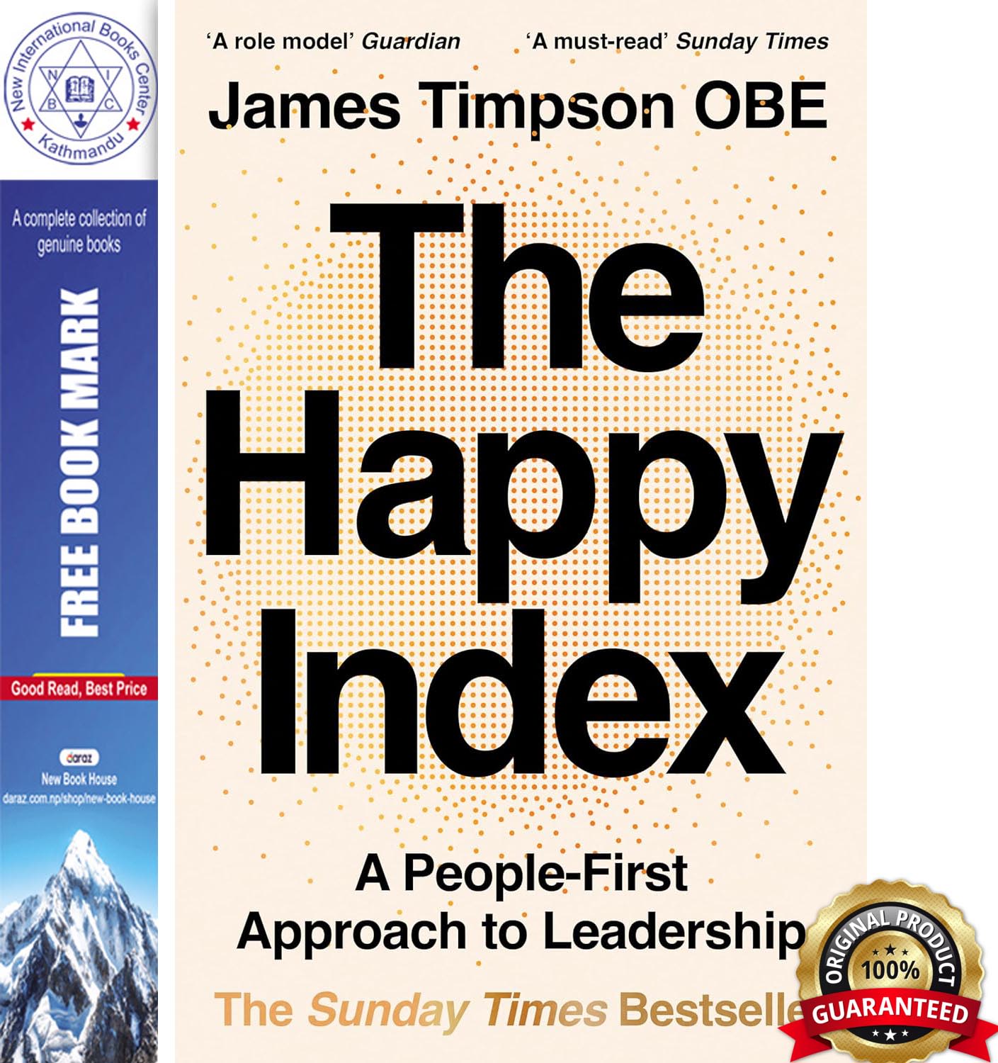 The Happy Index: A People-first Approach to Leadership by James Timpson, book cover