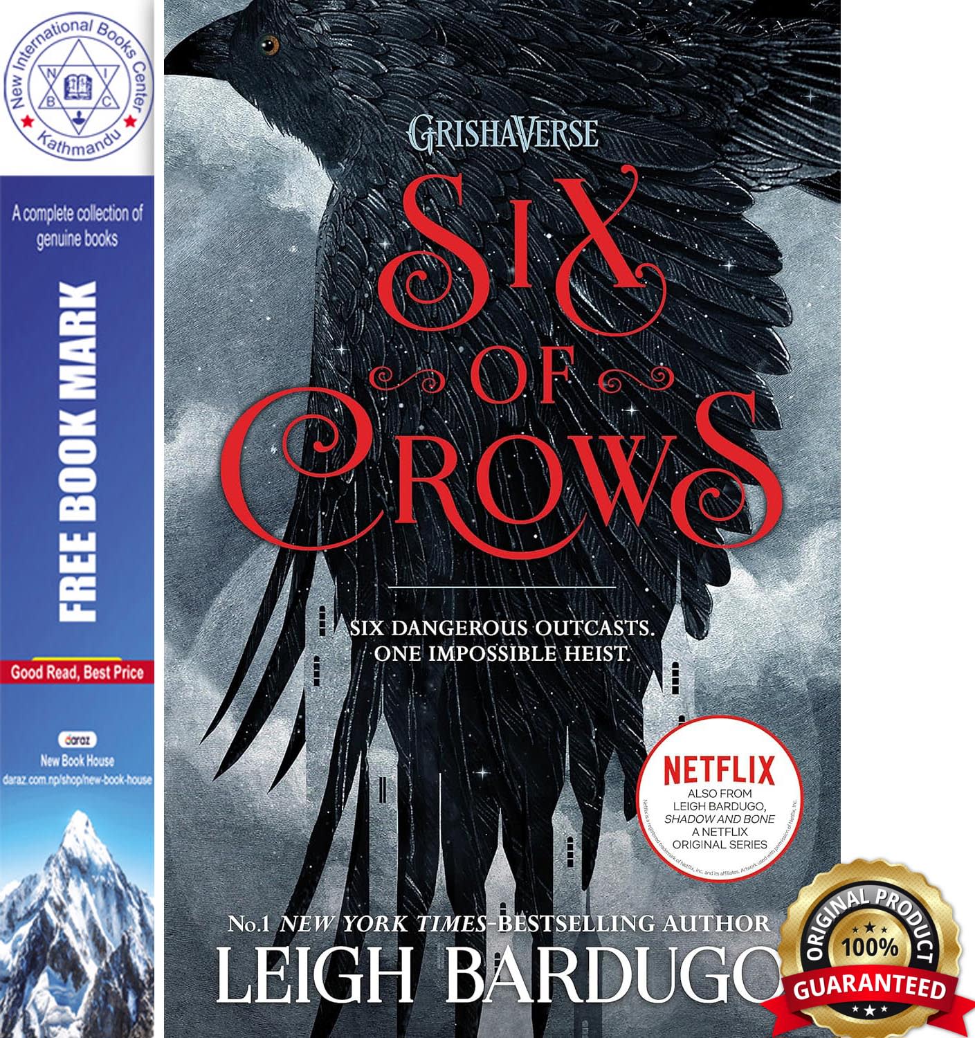 Six of Crows by Leigh Bardugo, book cover