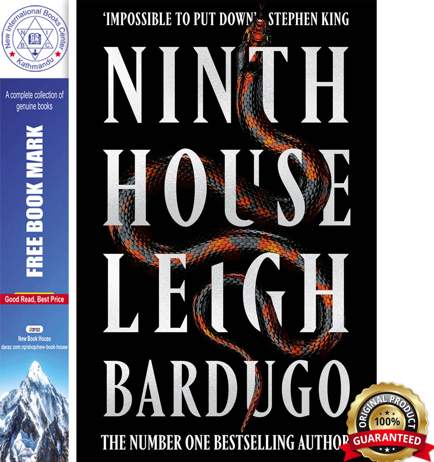 NINTH HOUSE by Leigh Bardugo, book cover