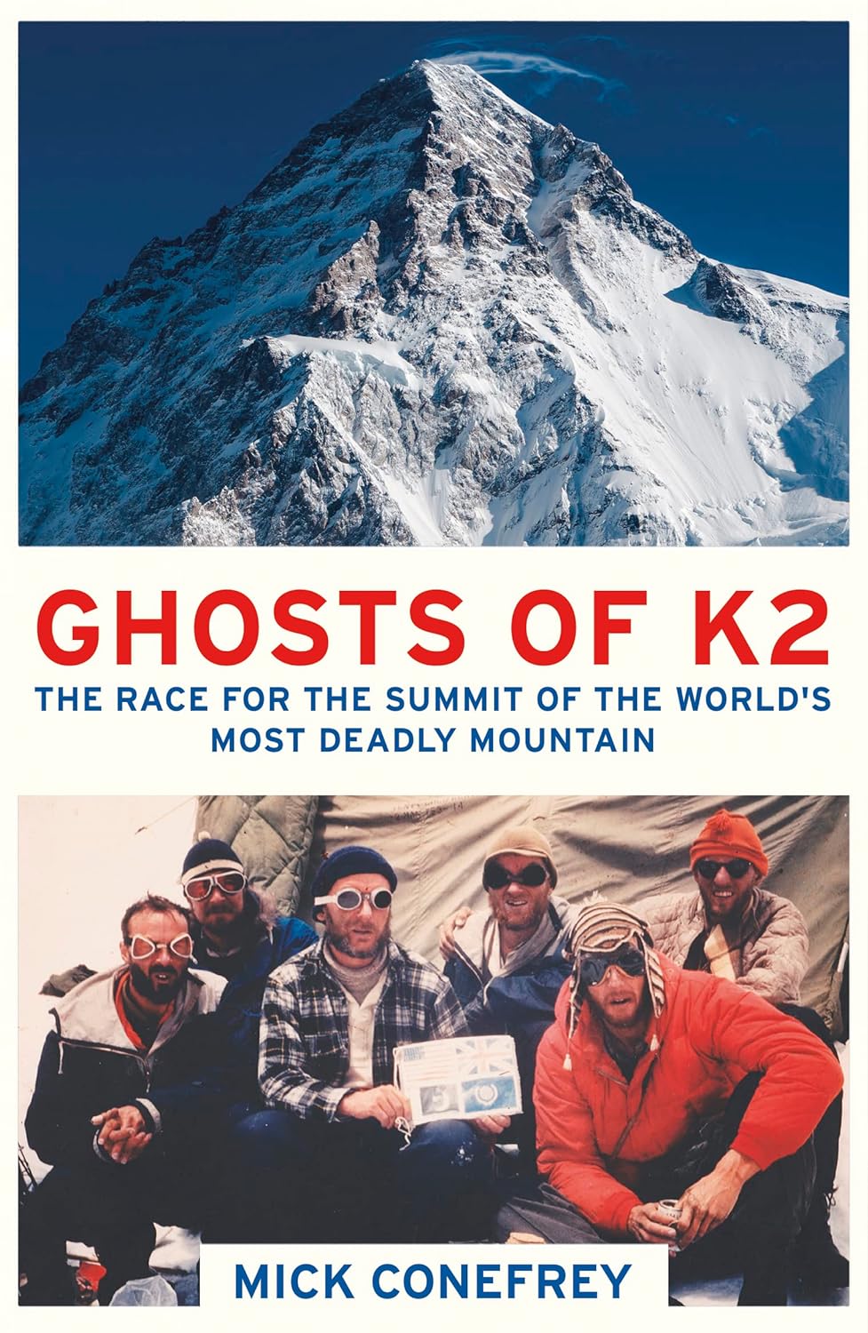 Ghosts Of K2 : The Race For The Summit Of The World's Most Deadly Mountain by Mick Conefrey, book cover