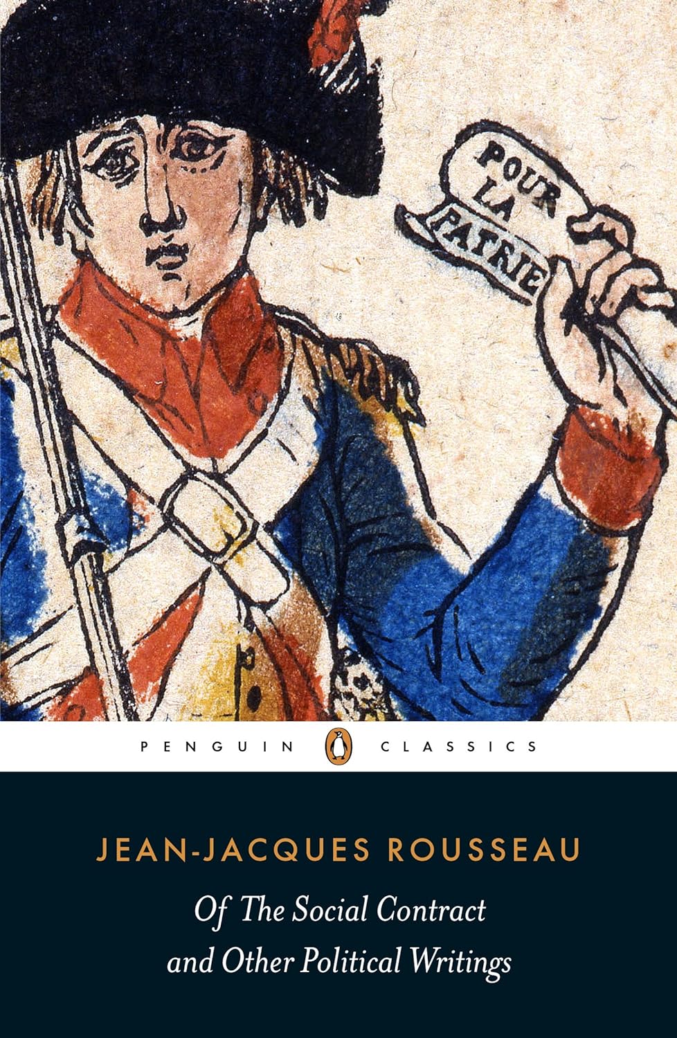 Of The Social Contract and Other Political Writings by Jean-Jacques Rousseau, book cover