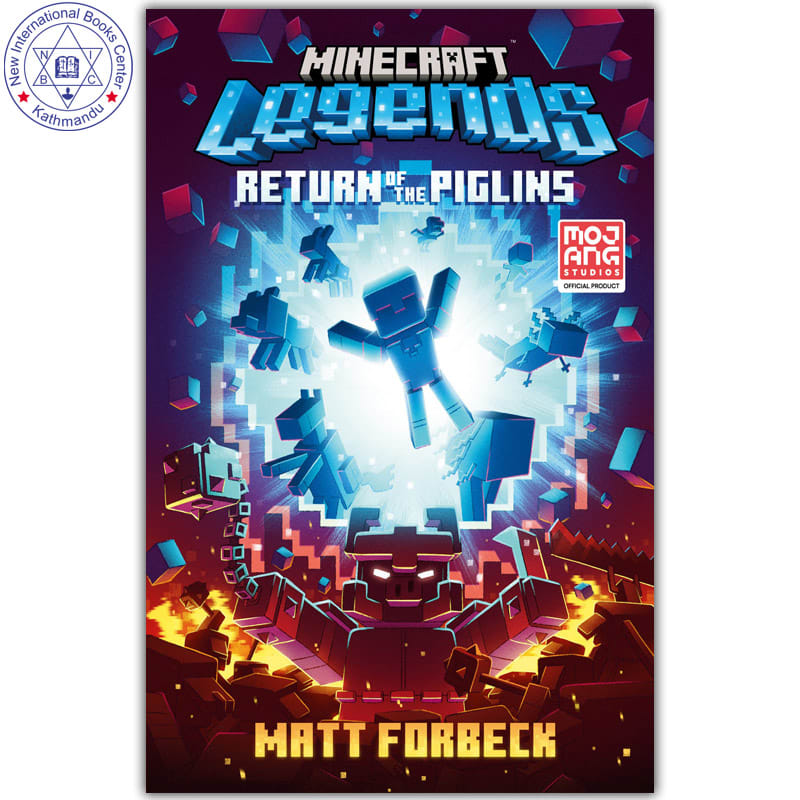 Minecraft Legends Return Of The Piglins by Matt Forbeck, book cover