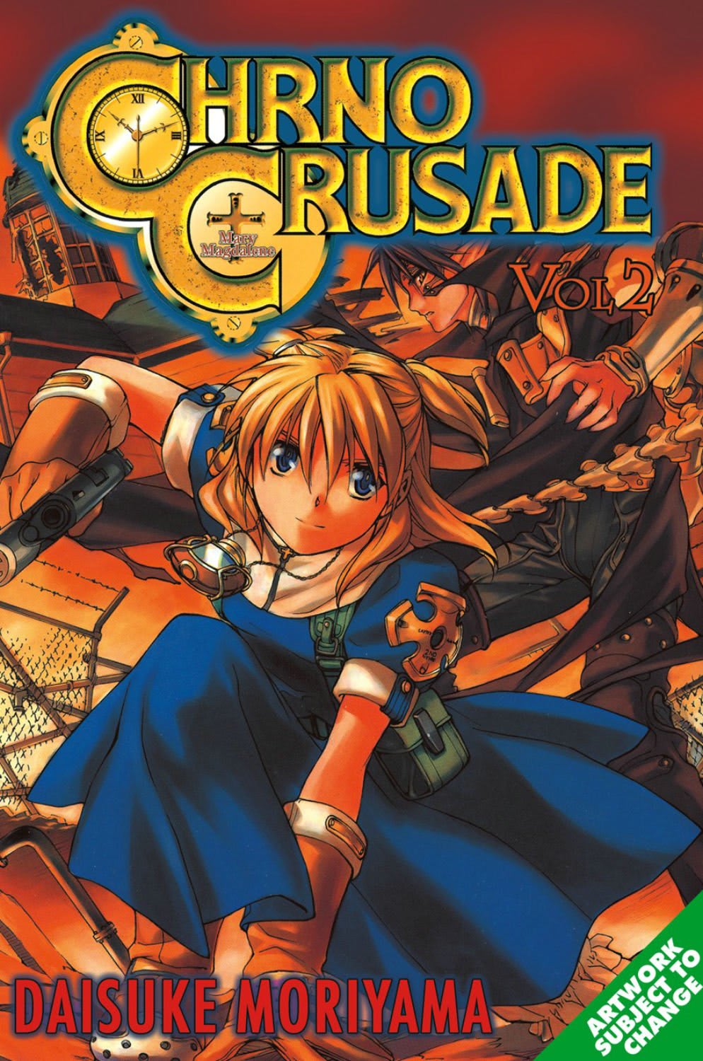 Chrono Crusade by Daisuke Moriyama, book cover