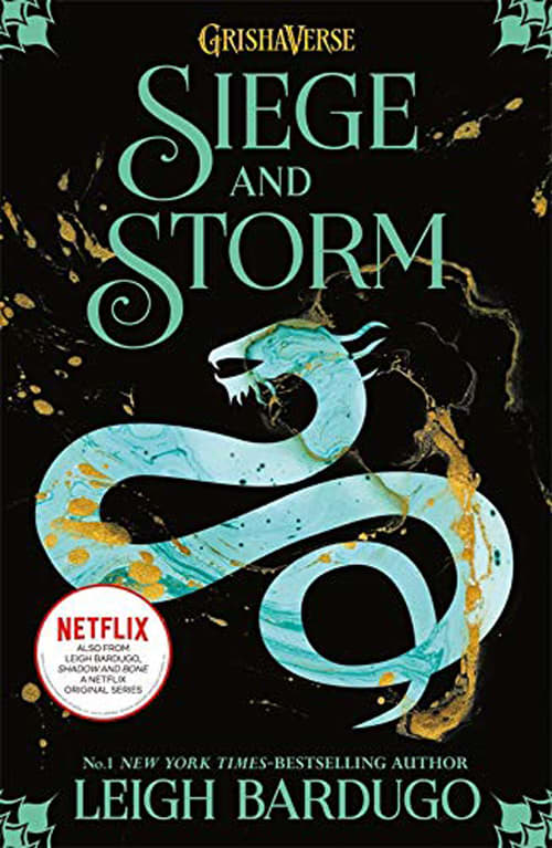 Siege and Storm by Leigh Bardugo, book cover