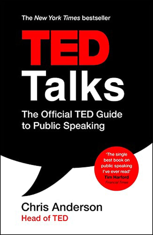 Ted Talks: The Official Ted Guide To Public Speaking by Chris Anderson, book cover