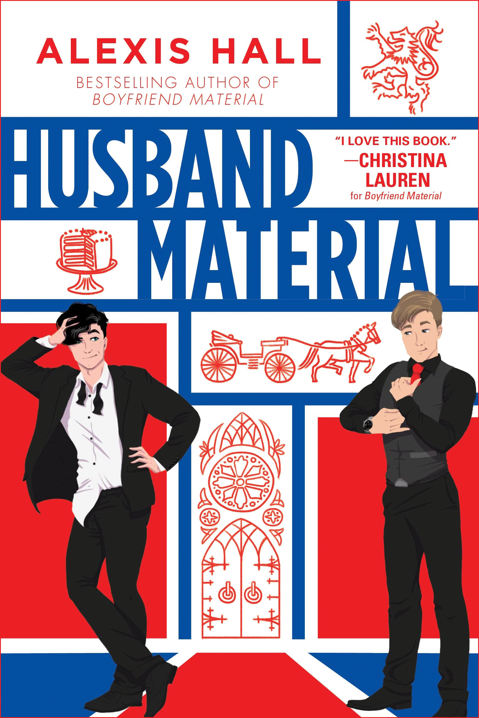 Husband Material by Unknown, book cover