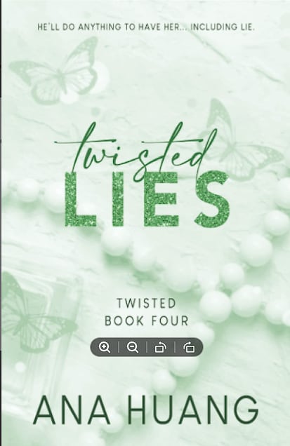 Twisted Lies by Ana Huang, book cover