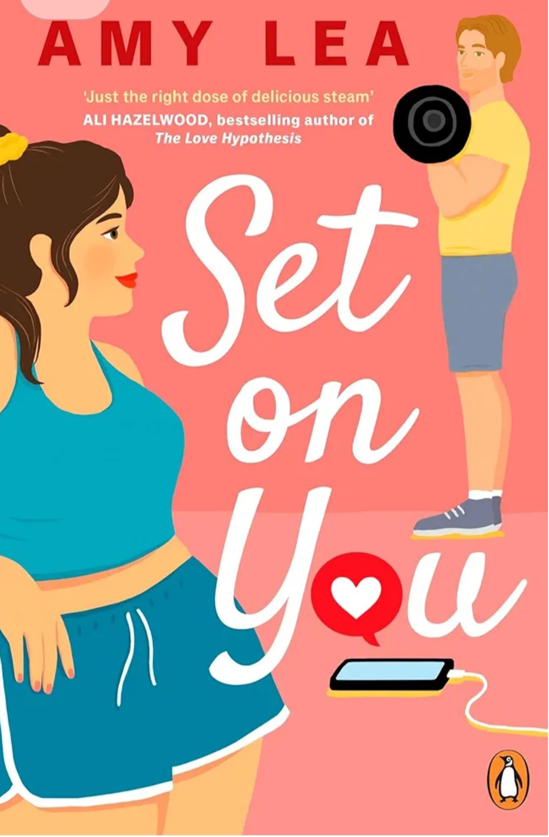 Set On You by Amy Lea, book cover