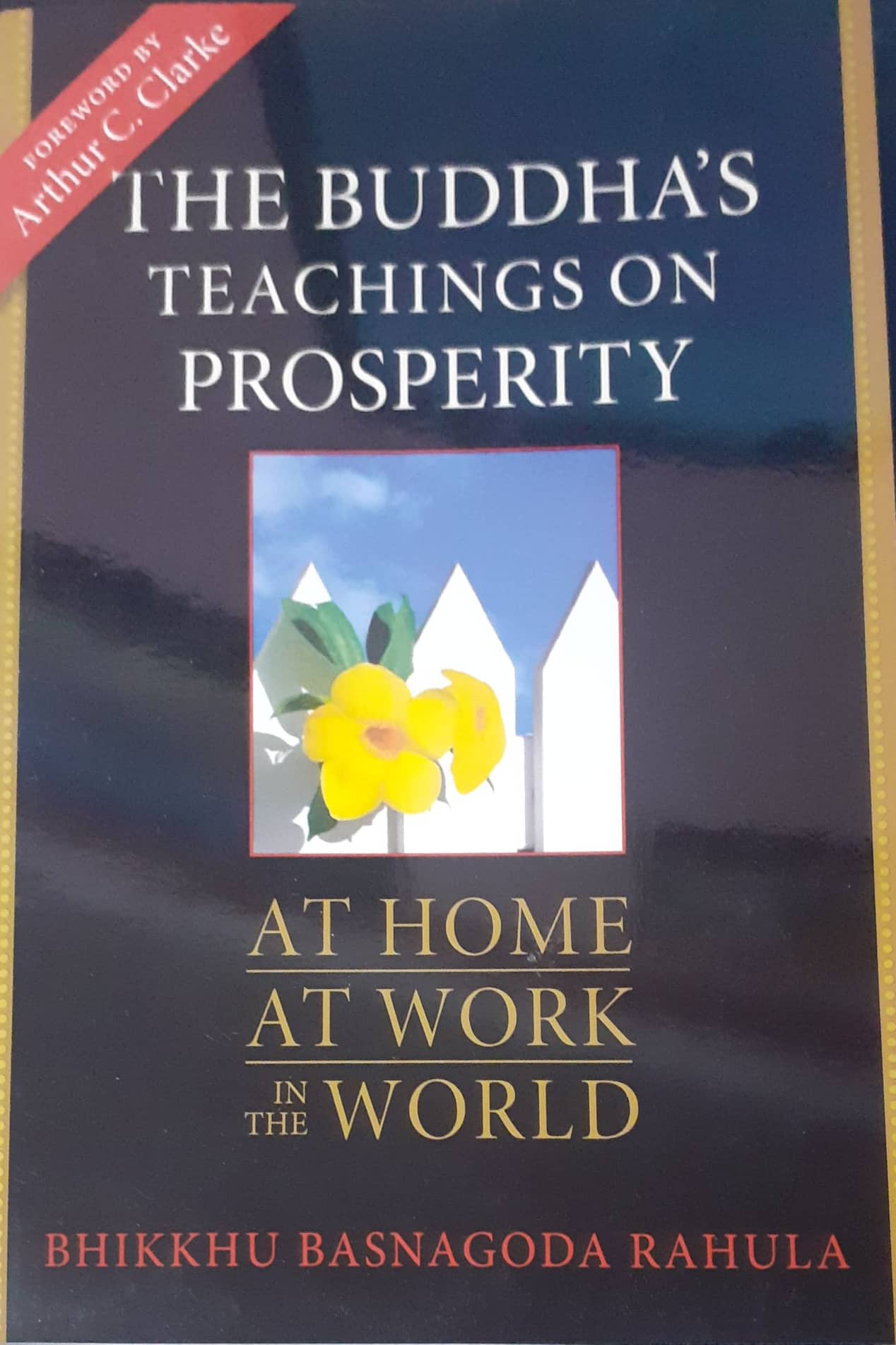 The Buddha'S Teaching On Prosperity by Unknown, book cover
